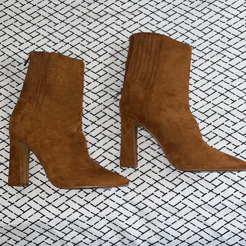 Brown booties